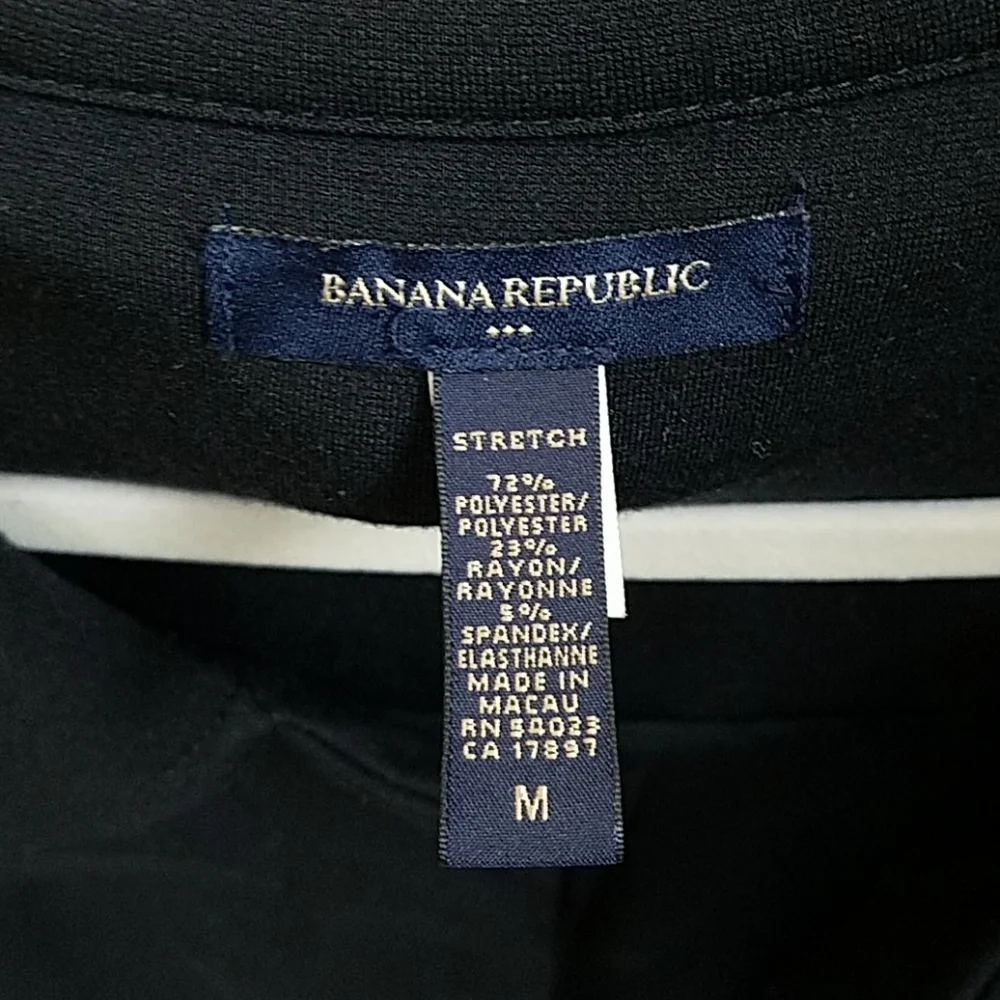 Banana Republic Black Suit Jacket Size Medium